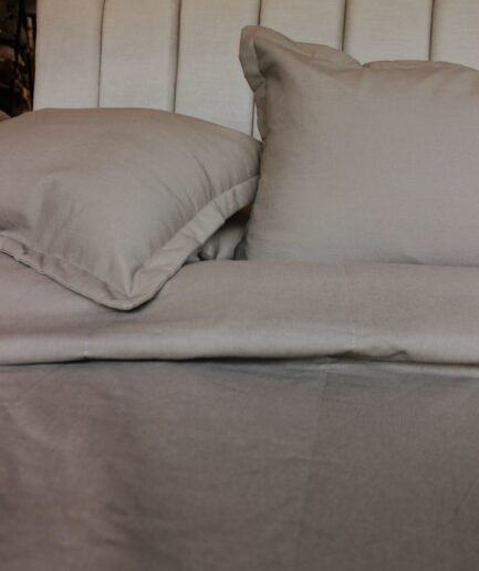 Cubrelecho Doble 1601883 Tipo Lino Taupe