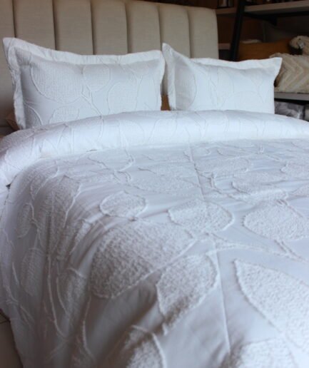 Cubrelecho Doble M. Flor Marfill 1608400