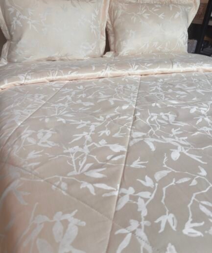 Cubrelecho King Hab Poly D3 Beige H1641209